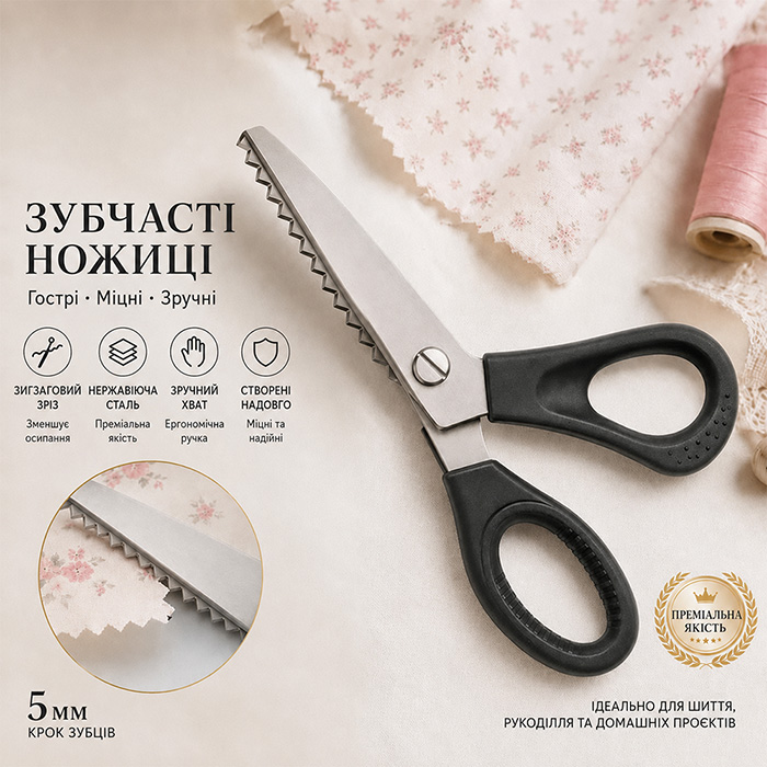 Фігурні кравецькі ножиці